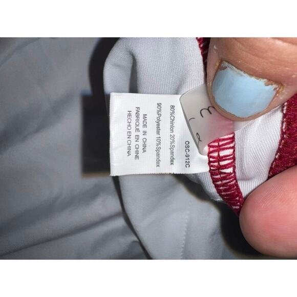 Cupeshe wine ruffle One Piece Swimsuit size large - Picture 9 of 9